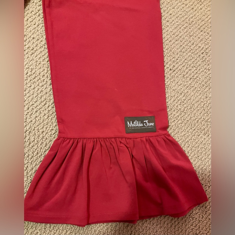 Matilda Jane Red Ruffles Size 12 New With Tag - Picture 4 of 7